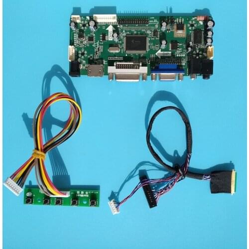 For LP156WH3(TL)(L1)/(TL)(L2) monitor 1366*768 15.6" panel HDMI DIY DVI LED VGA LCD M.NT68676 Controller board kit