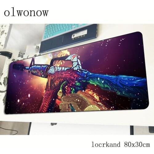 Cs go mousepad 80x30cm hot sales gaming mouse pad big gamer mat High-end game computer desk padmouse keyboard large play mats