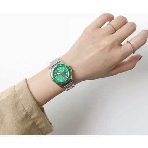 Top Brand Fashion Women Watches Full Stainless Steel Female Quartz Clock Silver Watch Casual Calendar Ladies Wristwatches