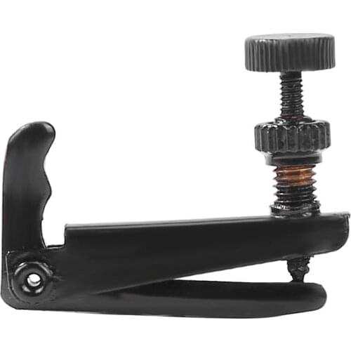 Copper Violin Fine Tuner String Fine Tuning Adjuster Musical Instrument Accessories Black