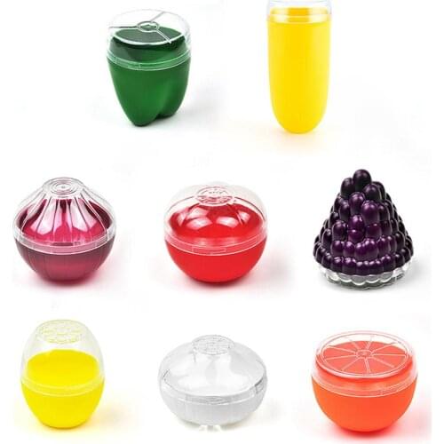 Mini Cute Vegetable Sealing Box Fruits Garlic Food Containers Onion Lemon Tomatoes Portable Preservation Container Storage Box