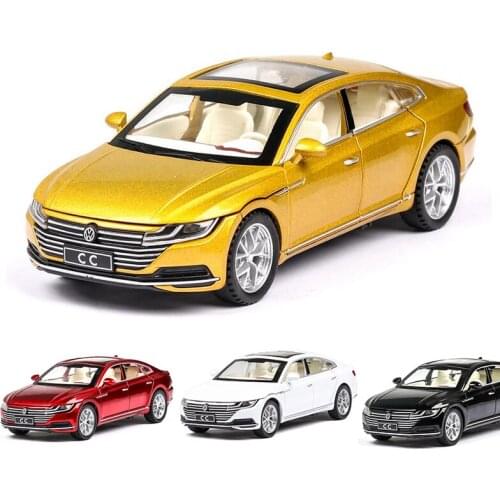 1/32 High Simulation 4 Colors Pull Back Model Car Diecasts Light and Sound Sport Alloy Vehicle Collection Toy For Kids V183