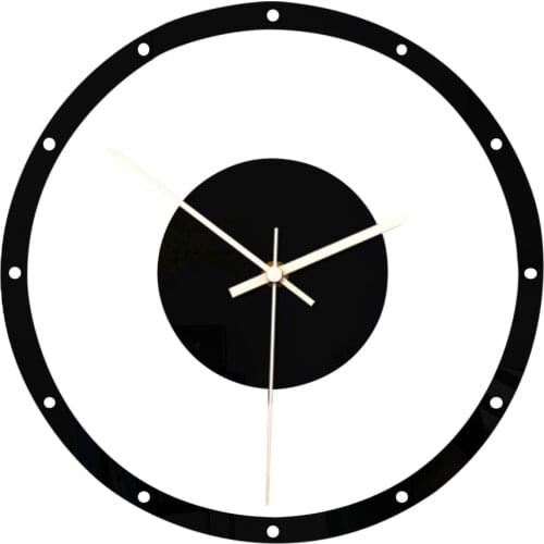 Nordic New Fashion Simple Silent Wall Clocksfor Home Decor Pure Transparent Wall Clock Quartz Modern Design Timer reloj de pared