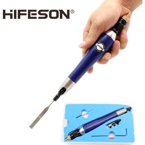 HIFESON Pneumatic Air File Tool Reciprocating File Polishing Tools File Polisher Machine