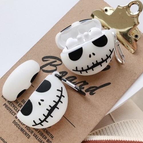 Luminous funny headphone Case For Xiaomi Airdots Pro 2 2S TWS/Air 2 Mi True Wireless Earphone 2 Case catroon silicone Protective