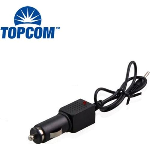 TopCom Outdoor Car Charger 3.7V Light Flashlight Charger Car Cigarette Lighter Transfer Charging 4.2V Universal lights