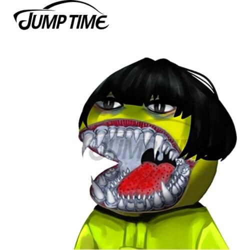 JumpTime 13 x 5cm For Xok Six Little Nightmares Funny JDM Stickers Vinyl Car Wrap Waterproof Scratch-proof Custom Printing Decal