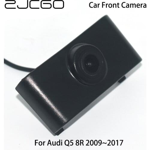 ZJCGO CCD Car Front View Parking LOGO Camera Night Vision Positive for Audi Q5 8R 2009 2010 2011 2012 2013 2014 2015 2016 2017