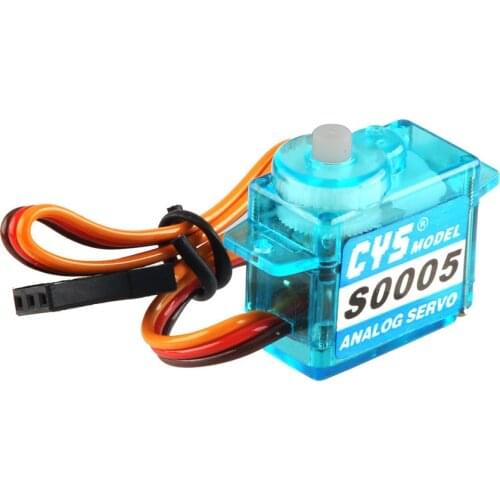 CYS-S0005 5g Gear Micro Analog Standard Servo for RC Fixed-wing Aircraft