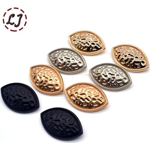 10pcs/lot new fashion decorative buttons high quality oval olive shape sewing buttons for women shirt overcoat accessory diy