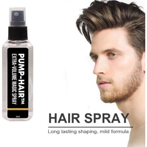 30ml Extra-Volume Spray Hair Spray Hair Styling Spray Strong Hair Styling Gel Contains Dense Hair Fibers Spray Dropshipping