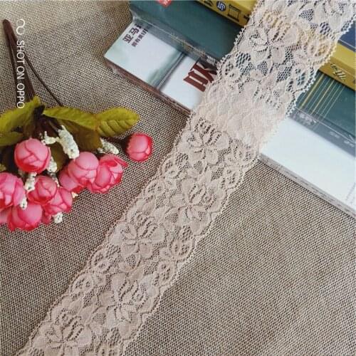 *6cm S1005 width spandex elastic attractive underwear inner skirt edge