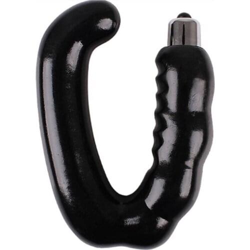 Anal Plug Black Butt Plug Sex Toys For Man Prostate Massager C Type Male G Point Stimulate Anal Vibrator for Gay ZD0050