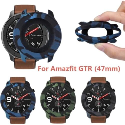 Case For Huami Amazfit GTR 47mm Smart Watch Case Cover Soft TPU Full Case Cover Shell Watchband Protector