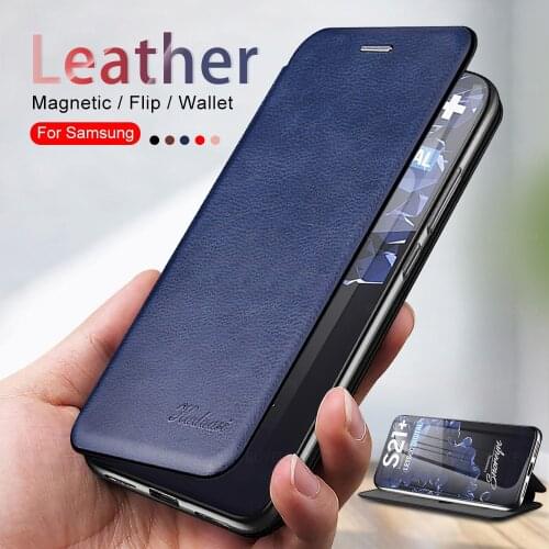 S21plus case leather flip phone cover cases for samsung galaxy s21 ultra plus s 21 5g s21ultra stand magnetic book coque capa