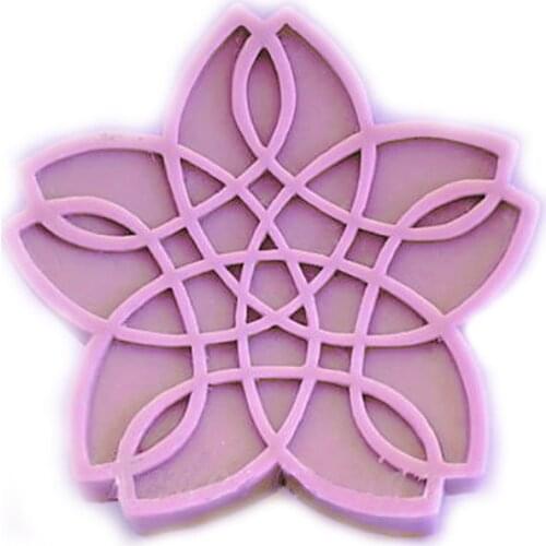 QT0068 Sakura Soap Mold Flower Soap Mold Silicone Molds Candle Molds Moulds Fondant Mould Clay Resin Silicone Rubber PRZY