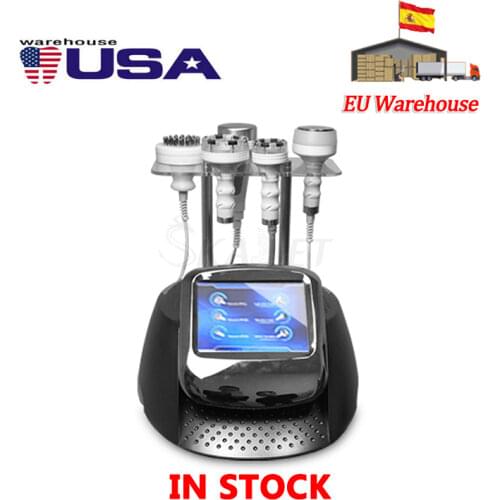 6 In 1 80k Cavitation Vacuum Ultrasonic 80Khz Cavitation Body Sculpting Machine Massager Anti-Wrinkle Beauty Machine