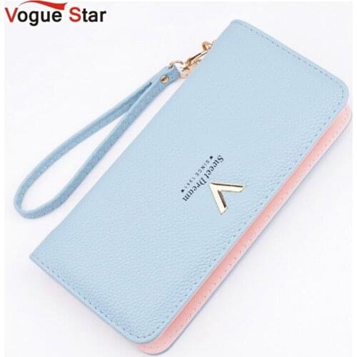 New Luxury Ladies Purses Female Brand Wallets Women Long Zipper Purse Woman Wallet Leather Card Holder Clutch Portefeuille LB513