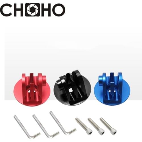 Metal Adapter Aluminium Bicycle Bike Headset Top Cap Alloy For Gopro Hero 7 6 5 Xiaomi YI 4K II SJCAM DJI OSMO Action Camera Accessories