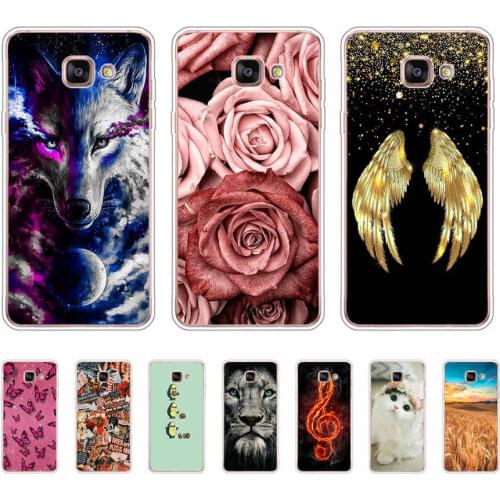 Soft Silicone TPU Case For Samsung galaxy a5 2016 Back Case For Samsung galaxy a5 2016 Phone Cove bumper coque capas