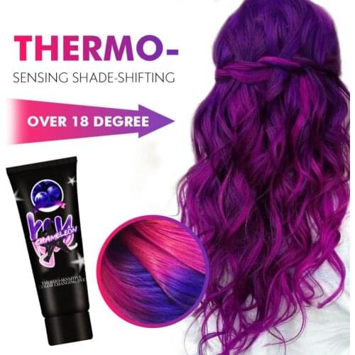Professional Long Lasing Washable Fashion Styling Hair Bright Color Cream Dye Fashion Fast Dyeing Fixing Purple Hair Color Dye