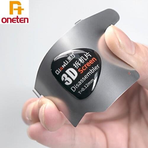 QianLi 3D Disassemble Card Screen Teardown Tools For Mobile Phone LCD Screen Separation Layering Open With Bent Side