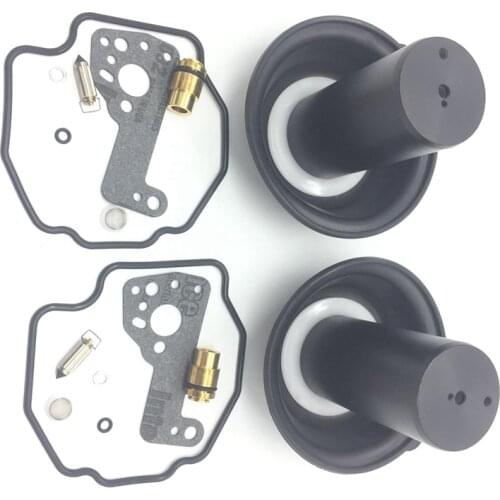 Motorcycle Carburetor Vacuum Diaphragm Carb Repair Kit for Yamaha XV535 XV Virago 535 Gasket Float Needle Parts