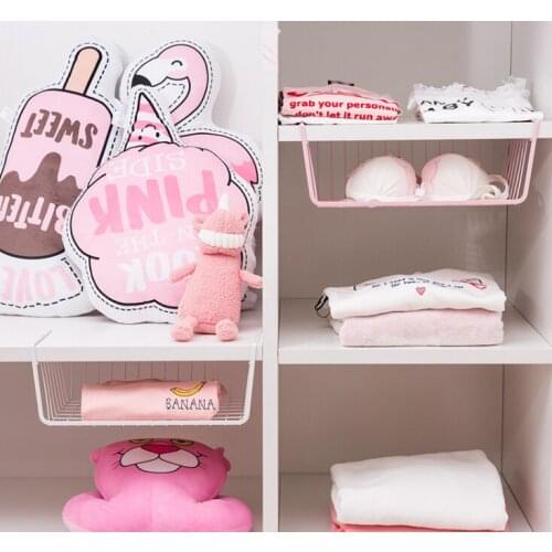 Supplies for students live in the dormitory good thing hook type space saving super load-bearing storage shelf J06