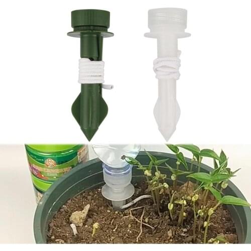 Garden Plants Self Watering Device Lazy Planting Watering Fertilization Tool Potted Drip Irrigation Soil Moisturizing Device