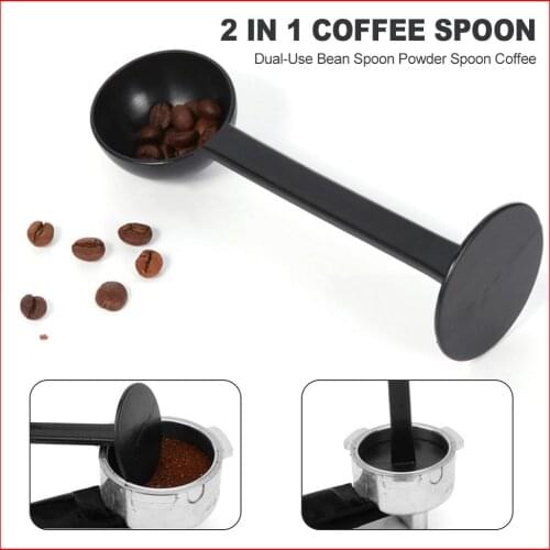 2 In 1 Coffee Spoon 10g Standard Measuring Spoon Dual-use Bean Spoon Powder Spoon Coffee Machine Accessories