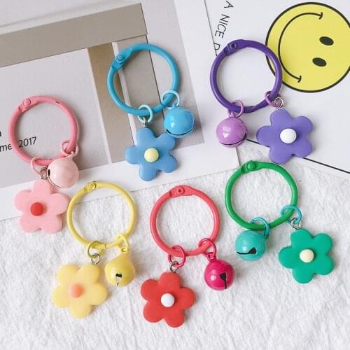 3PCS/Lot Resin Flower Bell Charms Lovely DIY Pendant Jewelry for Necklace Bracelet Making Keychain Accessorie Airpods Pendant