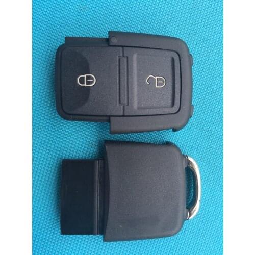 2 2+1 3 3+1 4 Button Remote Key Case Shell No Logo For VW Golf 4 5 Passat b5 b6 polo Touran For Seat For Skoda Car Key Blank