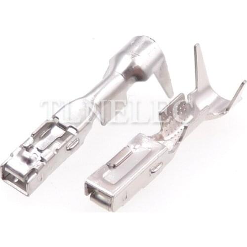 DJ621C-1.5X0.6A Car Wire Terminal Crimping Famale Splice for Automotive LED Headlights Daily Running Light/fog Light Terminals