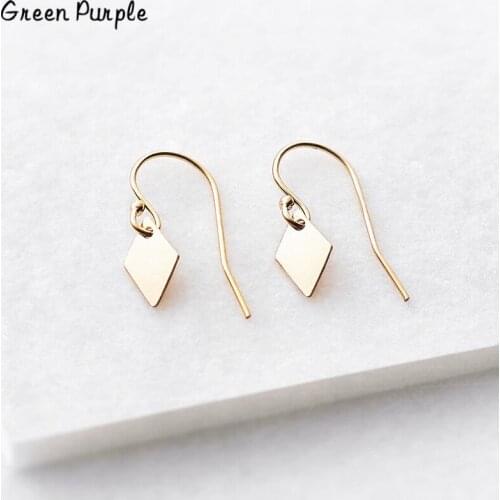 Geometric Earrings Gold Wrap Earrings Handmade Vintage Jewelry Brincos Minimalism Pendientes Earrings for Women Oorbellen