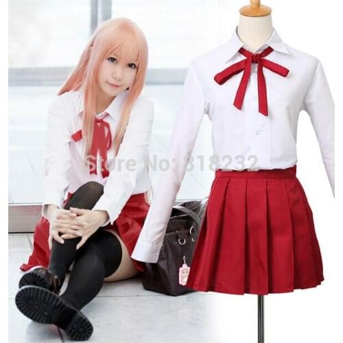 Himouto! Umaru-chan Umaru Doma School Uniform Dress Outfit Anime Cosplay Costumes