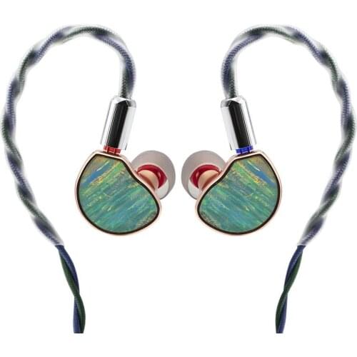 Simphonio VR1 Nanometer Ceramic Diaphragm Dynamic Driver Flagship HiFiMusic Monitor DJ Musician In-ear Earphone for Audiophile