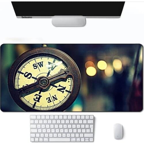 Compass seabed map Mouse Pad Large Gaming Computers Gamer Large Mouse Mat Accessories Mousepad XXL Mause Pad Keyboard 900X400
