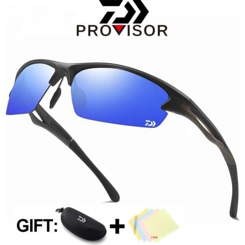2021 DAIWA Mens Polarized Drive Fishing Glasses Summer Outdoor Mountaineering Fashionable Colorful Film Sports Sunglasses