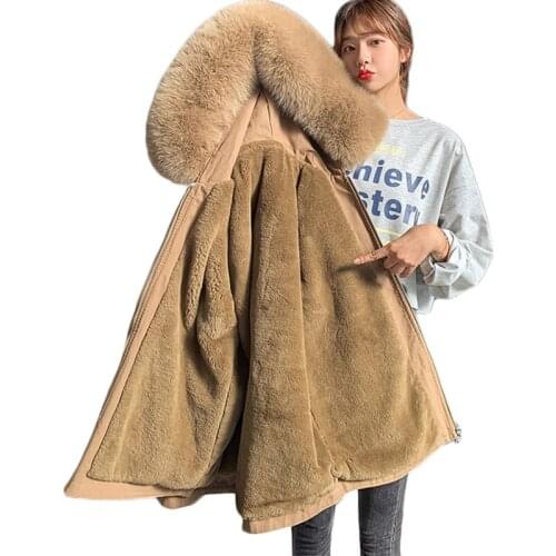 New Women Long Cotton Jacket Korean Winter Jacket Coat Thick Warm Down cotton Jacket loose Cotton Jacket Casual Parka Overcoat