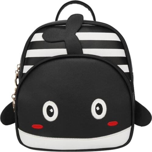 Age 1-3 Toddler Backpack Kids Baby Bag Cute dolphin Children Backpack soft PU waterproof Kindergarten School Bag Mochila