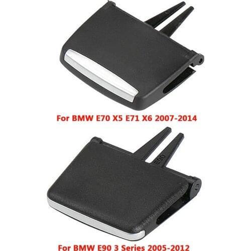 Car Interior Accessories Front / Rear Center A/C Air Conditioning Vent Outlet Tab Clip Repair Kit for BMW X5 E70 X6 E71 E90 3