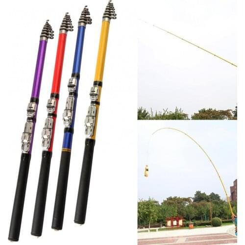 Fishing Rod 1.5m 1.8m 2.1m Carp Fishing Rod Feeder Fiber Reinforced Plastics Telescopic Fishing Rod Fishing Pole Holders