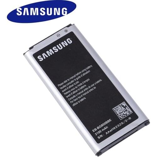 SAMSUNG Orginal EB-BG800BBE EB-BG800CBE 2100mAh battery For Samsung GALAXY S5 mini S5MINI SM-G800F G870A G870W Mobile Phone