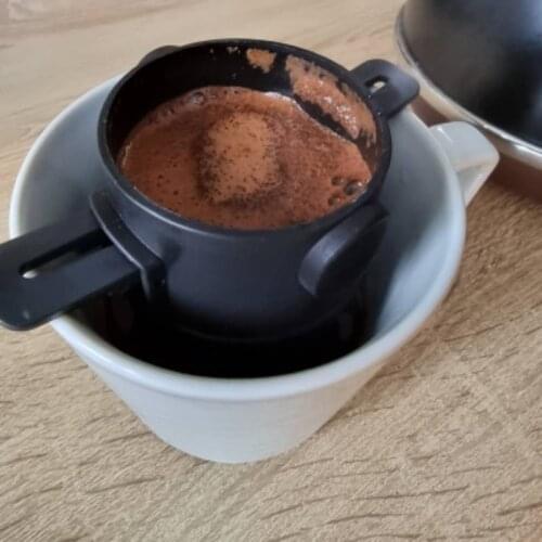 Portable Coffee Filter Foldable Drip Coffee Tea Holder Funnel Baskets Reusable Paperless Pour Over Stand Coffee Dripper Strainer