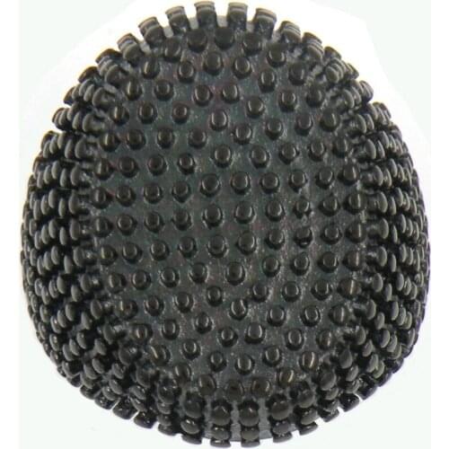 FANSSTEEL Stainless Steel Jewelry Oval Shape dot Around Simple Ring FSR12W97B