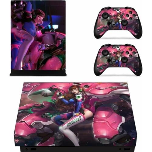 DVA Full Cover Skin Console & Controller Decal Stickers for Xbox One X Skin Stickers Vinyl