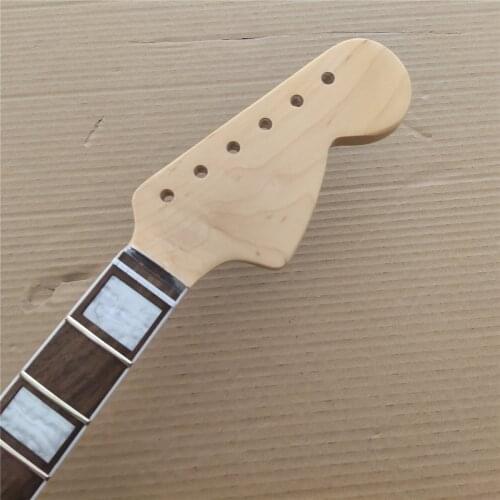 Big head 21 Frets Maple Vintage Electric Guitar Neck Replacement rosewood Fretboard