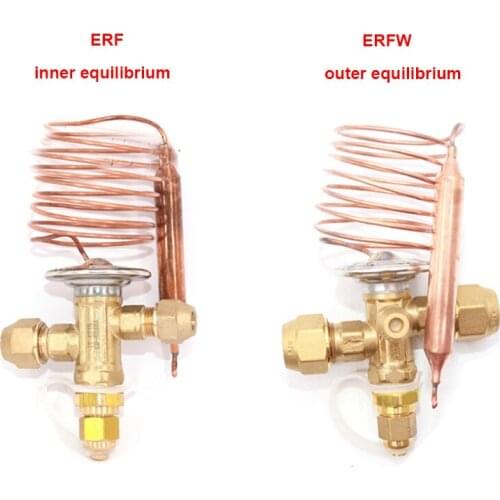 Air conditioning ERF series expansion valve inner Equilibrium and outer Equilibrium suitable for R22 refrigerant expansion valve