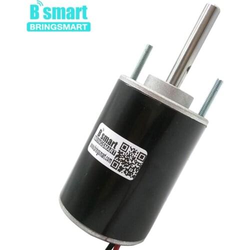 Bringsmart High Speed 12 Volt DC Motor 3000rpm Reversible 30W Micro Governor Electric Motor 6000rpm 24V Mini Cotton Candy Motor