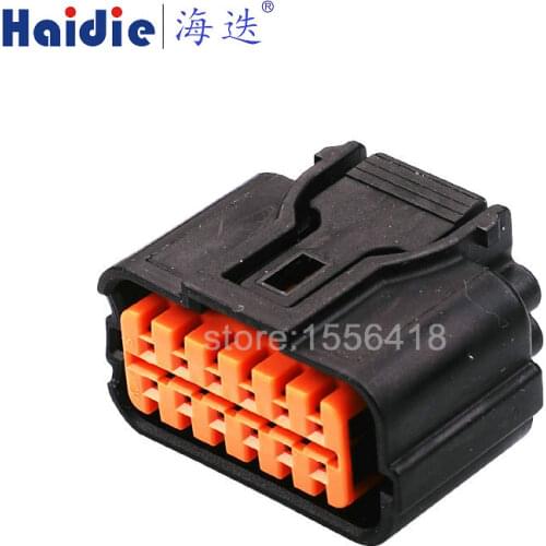 2sets 12pin auto wiring harness female plug cable wire waterproof connector HP285-12021